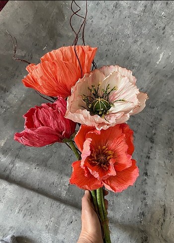 Kırmızı Dekoratif Vazo - Görsel 2