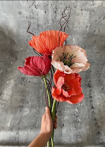 Kırmızı Dekoratif Vazo - Görsel 3