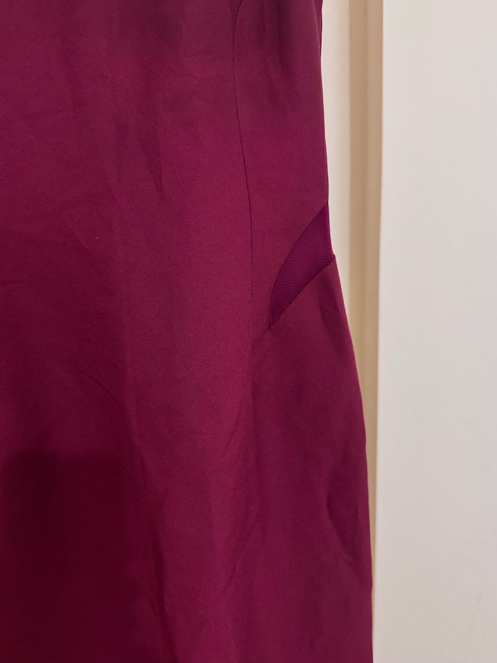 Koton elbise abiye  V Yaka Uzun Kadın Elbise - Görsel 3