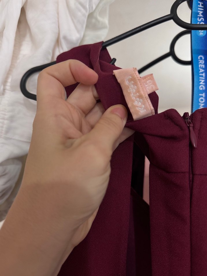 Koton elbise abiye  V Yaka Uzun Kadın Elbise - Görsel 5