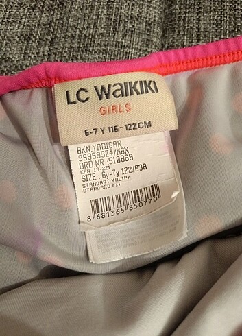 LC Waikiki LCW km Z çocuk etekli bikini