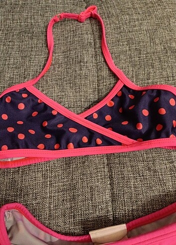 7 Yaş Beden pembe Renk LCW km Z çocuk etekli bikini