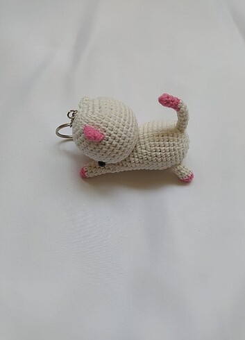 Diğer Amigurumi kedi anahtarlık 