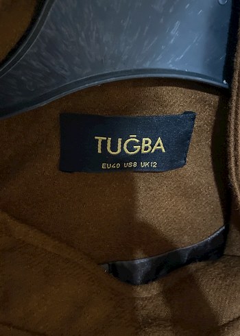 Kahverengi Deri Kemerli Maternity Biker Ceket M,L - Görsel 5