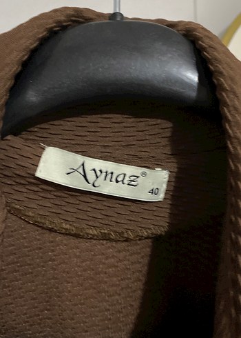 Kadın Kahverengi Uzun Trench Coat - Görsel 3