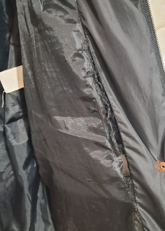 Siyah sisme mont - Görsel 3