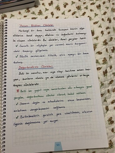 Beden Ens Yayınları Türkçe ders defteri konu anlatım