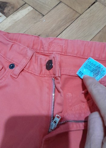 U.S Polo Assn. Pembe Batik Desenli Kız Çocuk Denim Takım