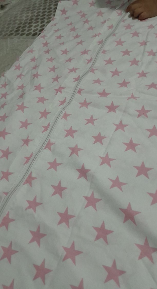 Pembe Yıldız Desenli Çocuk yorgan yüzü - Görsel 2