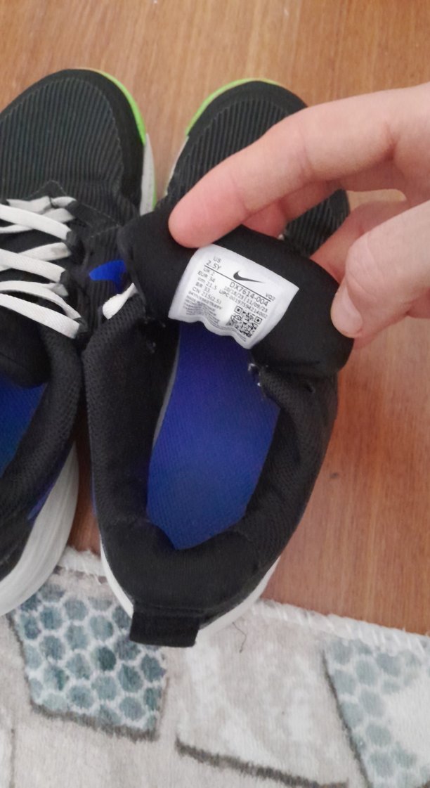 Erkek Çocuk Renkli Siyah Spor Ayakkabı - Görsel 2