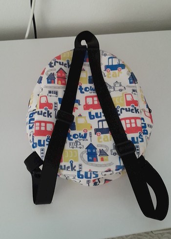 Renkli Desenli Çocuk Okul Çantası - Görsel 2