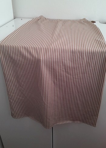 Bej Çizgili etek - Görsel 2