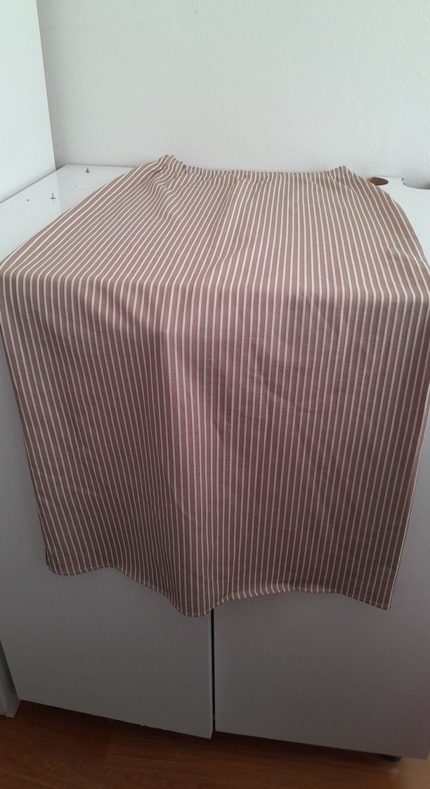 Bej Çizgili etek - Görsel 2