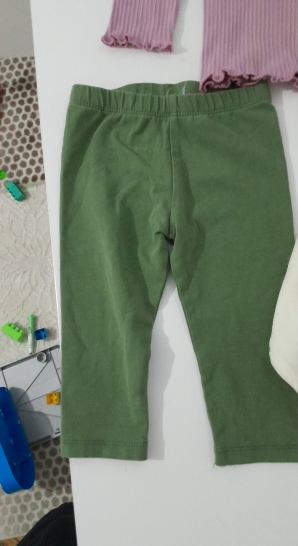 Bebek Kız Uzun Kollu Üçlü Takım - Görsel 4