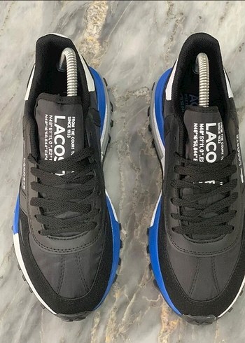 42 Beden Lacoste Siyah Erkek Spor Ayakkabı