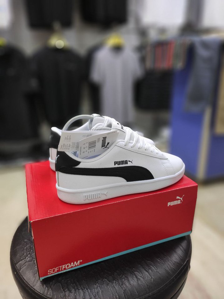 Puma Beyaz Siyah Spor Ayakkabı — görsel 5/5