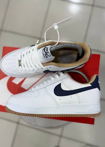 Nike Air Force 1 Beyaz Lacivert Sneaker