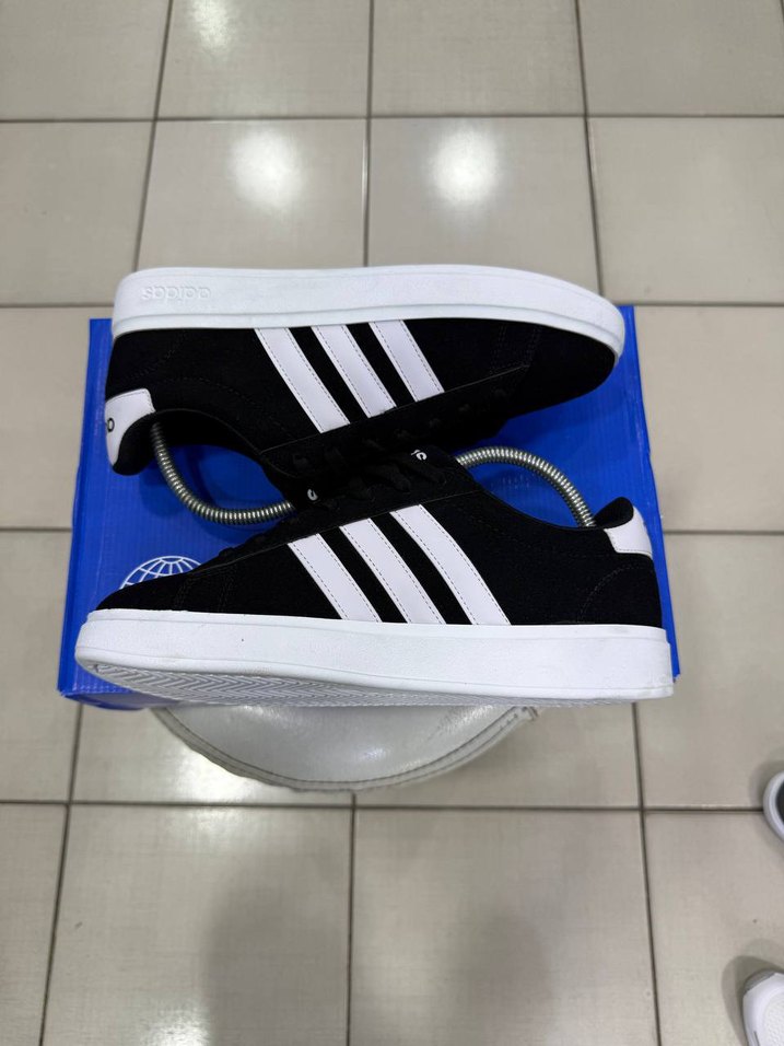 Adidas Siyah Beyaz Düşük Bilekli Sneaker — görsel 8/9