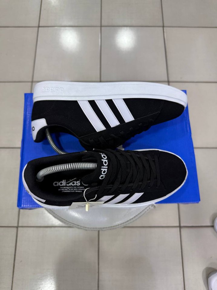 Adidas Siyah Beyaz Düşük Bilekli Sneaker — görsel 4/9