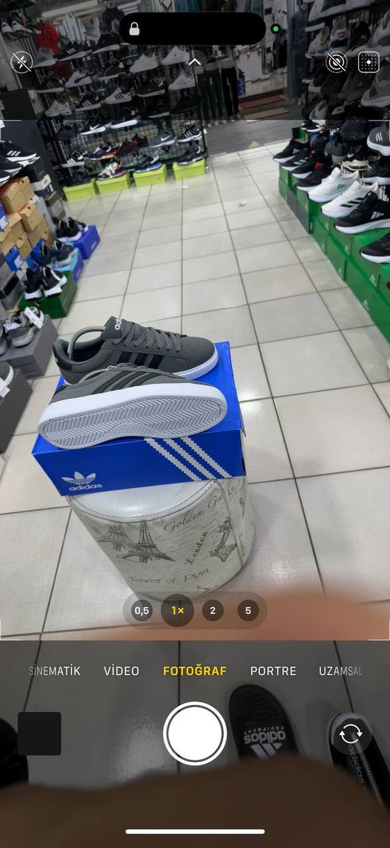 Adidas Gri Süet Sneaker — görsel 7/9