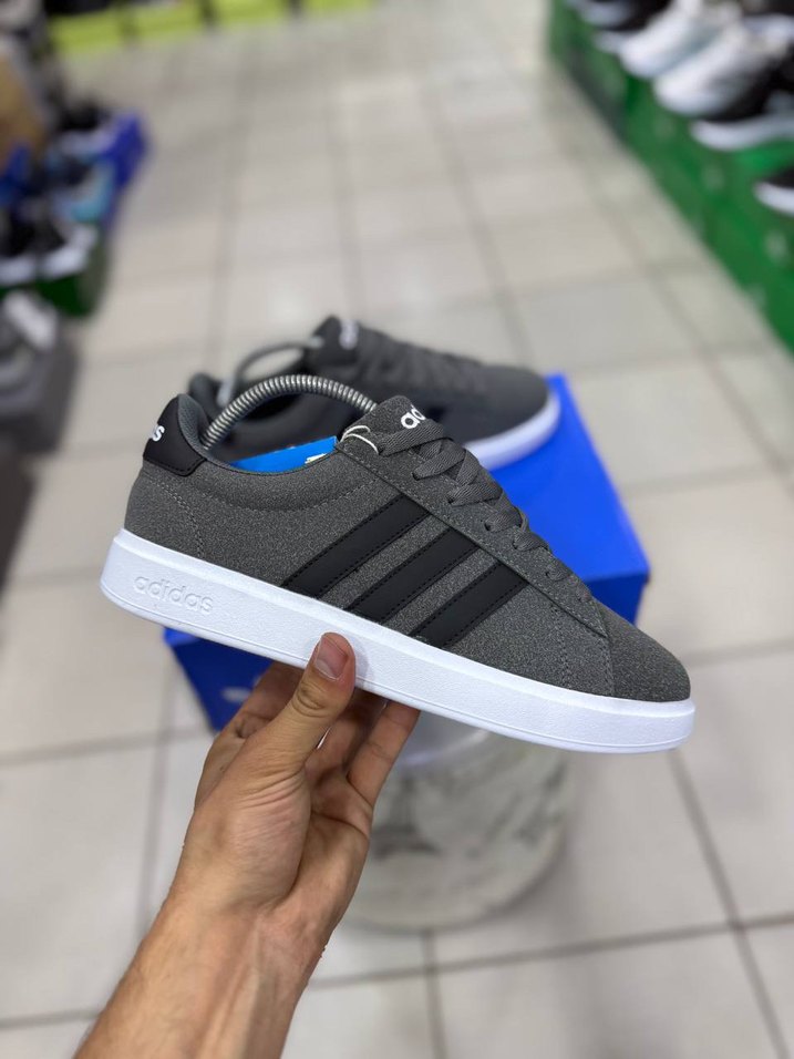 Adidas Gri Süet Sneaker — görsel 5/9
