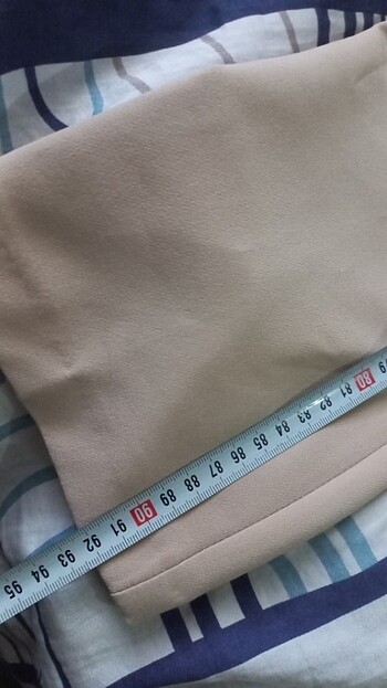 Loreen Bej Kumaş Pantalon - Görsel 6