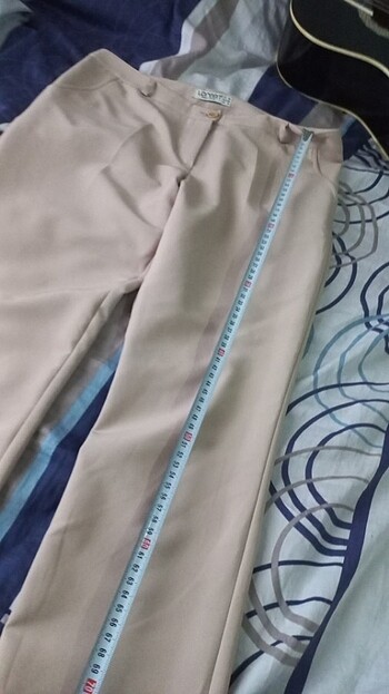 Loreen Bej Kumaş Pantalon - Görsel 7