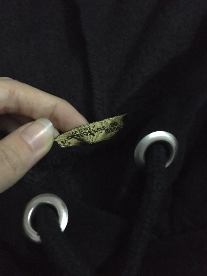 Siyah Kapüşonlu  Kadın Sweatshirt - Görsel 2