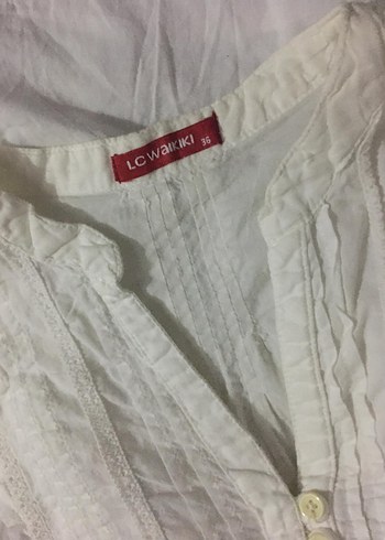 Beyaz Uzun Kollu Gömlek - Görsel 3