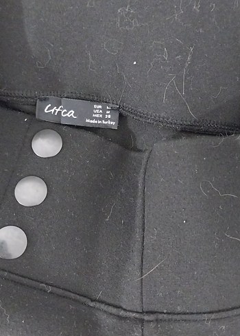 Siyah Dar Kesim Kadın Pantolon - Görsel 2