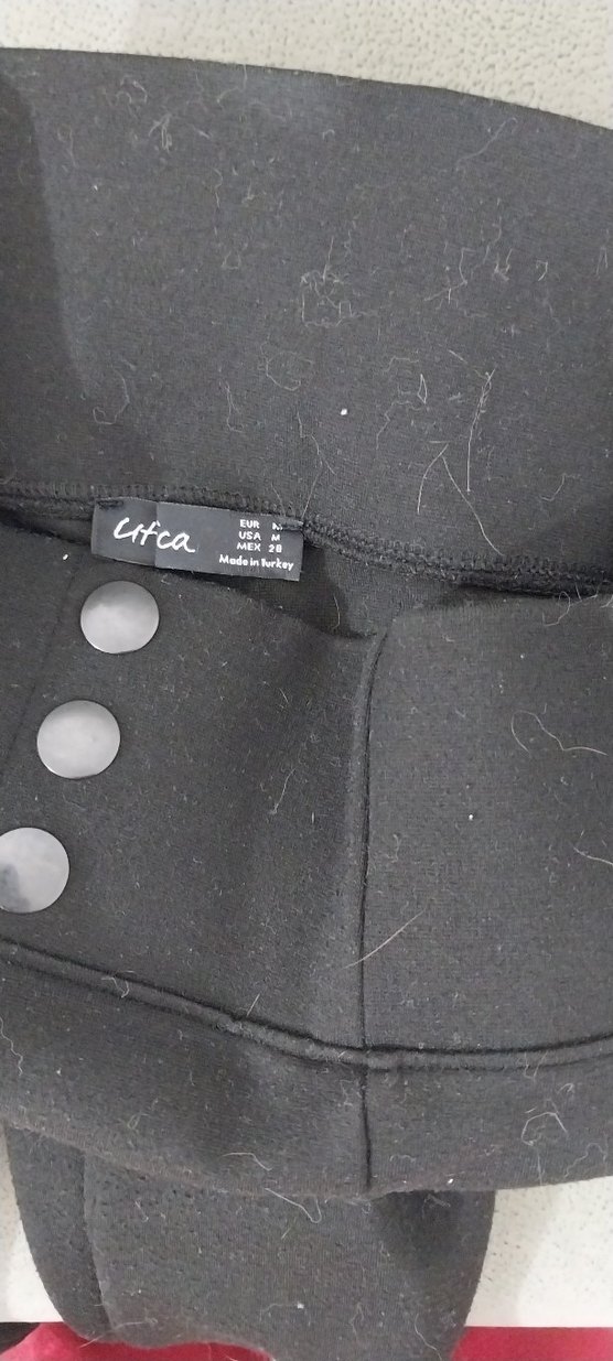 Siyah Dar Kesim Kadın Pantolon - Görsel 2