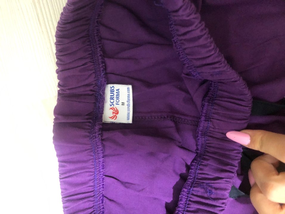 Mor Rahat Kesim Kadın Scrub - Görsel 3