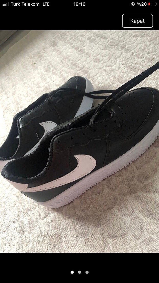 Nike air siyah - Görsel 2