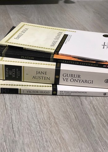 Klasik Romanlar Seti Ayrıca hesabımdaki 24 kitap toplam 600 tl