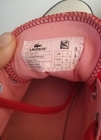 Lacoste Lacoste marka ayakkabi