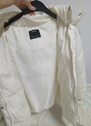 Bershka Bershka beyaz mont