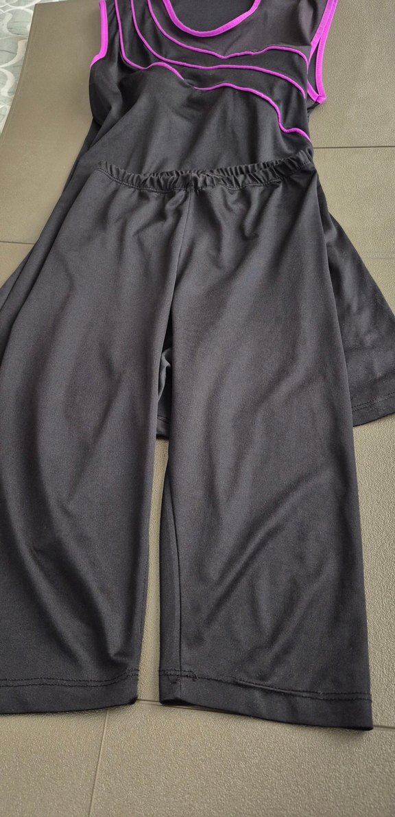 Yüksek Yakalı Mor yarı kapalı mayo - Görsel 3