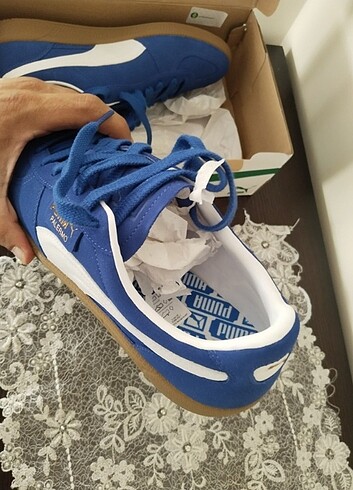 45 Beden mavi Renk Puma Palermo 45