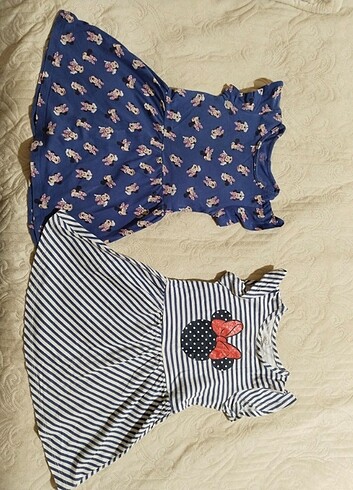 C&A marka 4 yaş Minnie mouse elbise