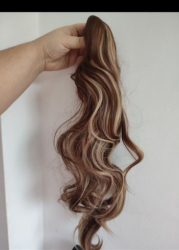 Dalgalı kumral ışıltılı  Sentetik Atkuyruğu - Görsel 4