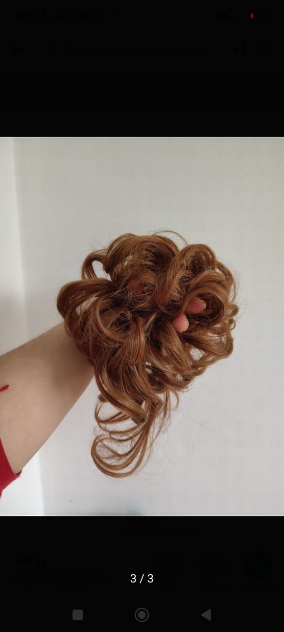 kumral Saç topuz Tokası - Görsel 3