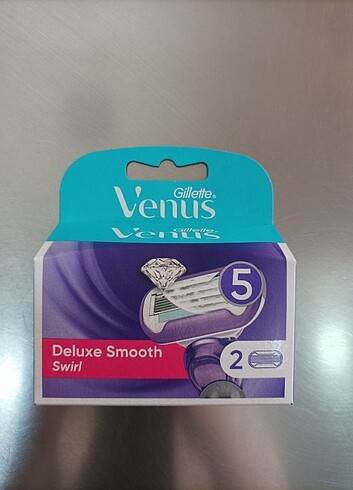 Gillette Venüs Deluxe Smooth Swirl Tıraş Bıçağı Başlığı 