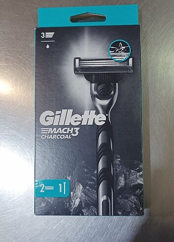 Gillette Mach3 Charcoal Tıraş Bıçağı Seti