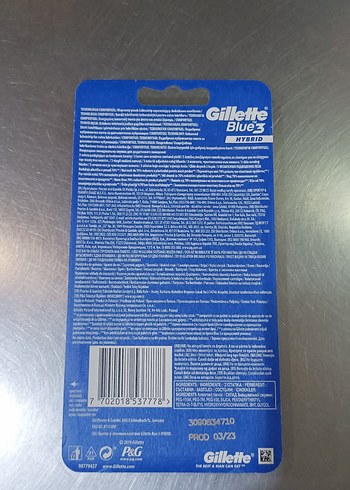 Gillette Gillette Blue 3 hybrıd tıraş bıçağı