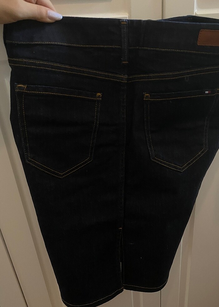 Denim etek - Görsel 3