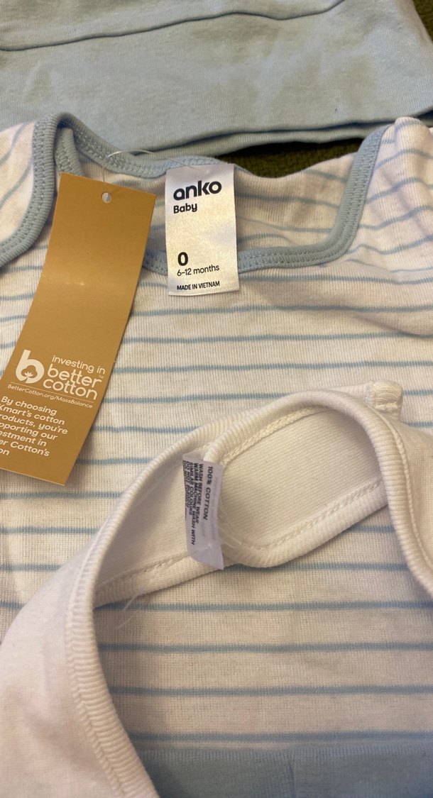 Gri Pamuk Bebek Erkek Takımı/ yurtdışı - Görsel 5