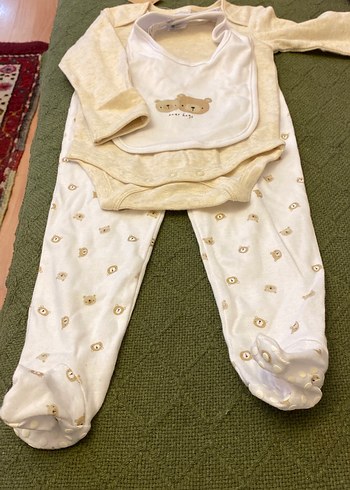 Bebek Erkek Uzun Kollu Pamuklu 3'lü Takım - Görsel 2