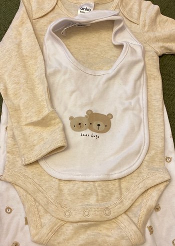 Bebek Erkek Uzun Kollu Pamuklu 3'lü Takım - Görsel 3