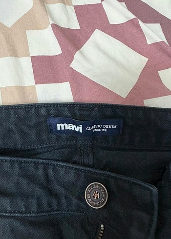 Siyah Erkek Bol Kesim Kot Pantolon - Görsel 2