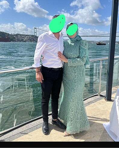 Abiye gece elbisesi kına nişan tesettür abiye